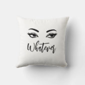 Whatever Stylish Attitude Decor クッション (裏面)