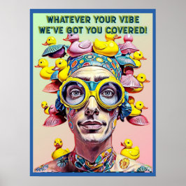 WHATEVER YOUR VIBE WE'VE GOT YOU COVERED ポスター
