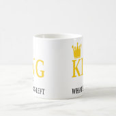 Whatever's Left Weddingがギフトのアイディアをつなぐ王のOf コーヒーマグカップ (中央)