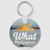WhatPhilipines ロゴ キーチェーン (裏面)