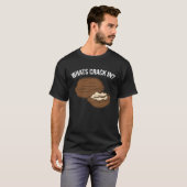 whatsクラッキンナッツ割り込みクリスマス tシャツ (正面フル)
