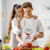 What's Cookin' Good Lookin'のエプロンパーソナライズされたについて スタンダードエプロン