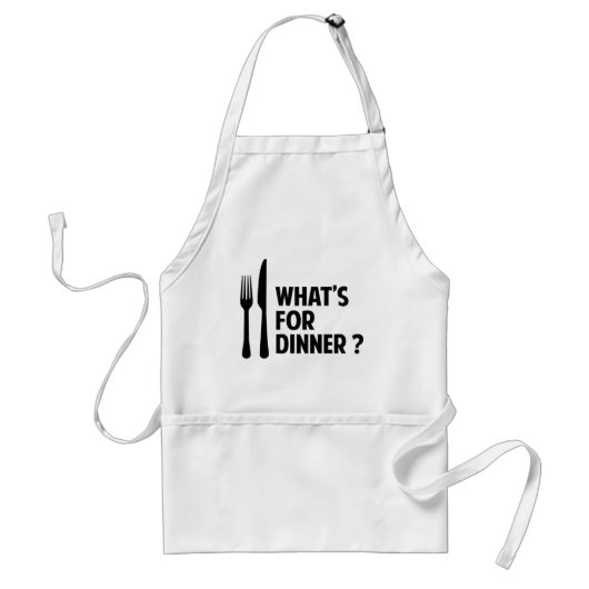 What's For Dinner スタンダードエプロン (正面)