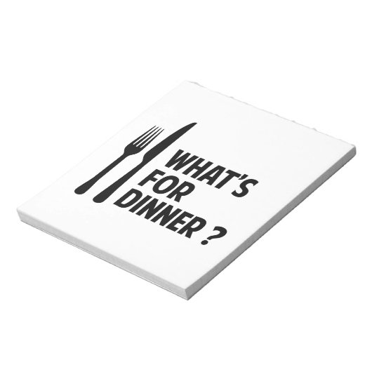 What's For Dinner ノートパッド (回転)