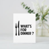What's For Dinner ポストカード (スタンド正面)