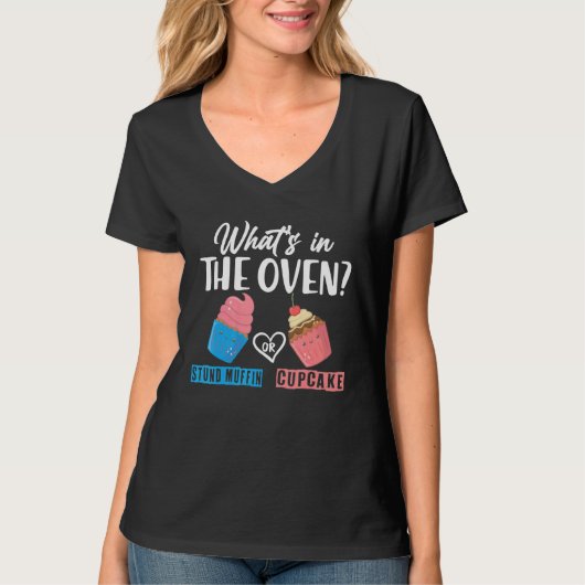 What's in the oven Stand muffin or cupcake 1 Tシャツ (正面)