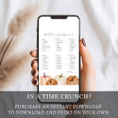 What's in Your Howard Shower Game 招待状