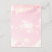 What's In Your Poward Cloud 9ベビーシャワーゲーム エンクロージャーカード (裏面)