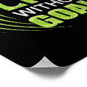 What's Life Without Goals Soccer Football  ポスター (角)