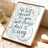 What'S Means For You：デスティニーアートプリント ポスター