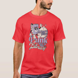 Whats more punk than the public library Punk rock Tシャツ