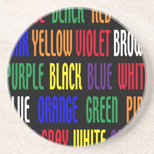 What's My Color コースター (正面)