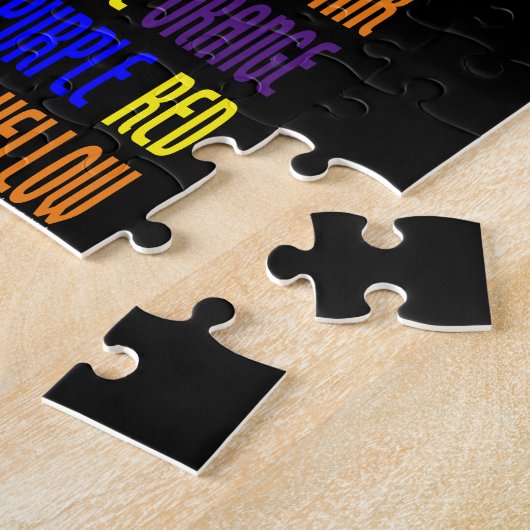 What's My Color ジグソーパズル (側面)