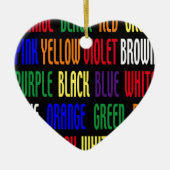What's My Color セラミックオーナメント (正面)