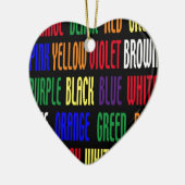 What's My Color セラミックオーナメント (左)
