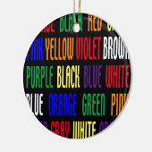 What's My Color セラミックオーナメント (左)