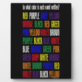 What's My Color フォトプラーク (正面)