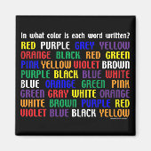 What's My Color マグネット (正面)