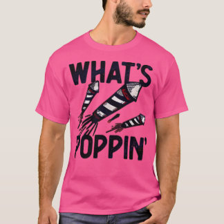 What's Poppin' Tシャツ