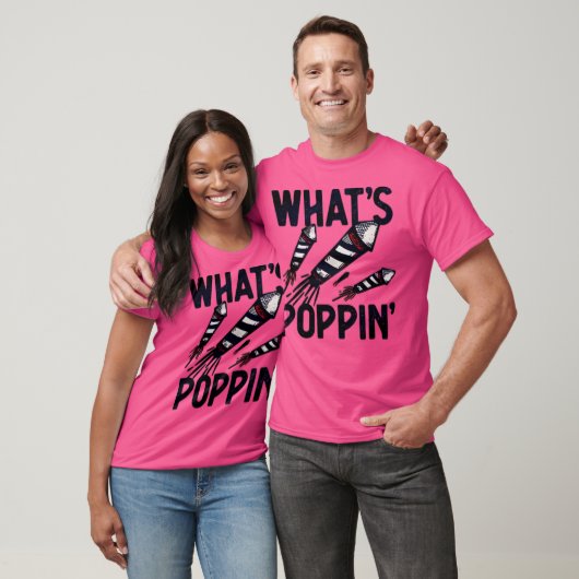 What's Poppin' Tシャツ (ユニセックス)
