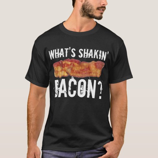 What's Shakin'ベーコン Tシャツ (正面)