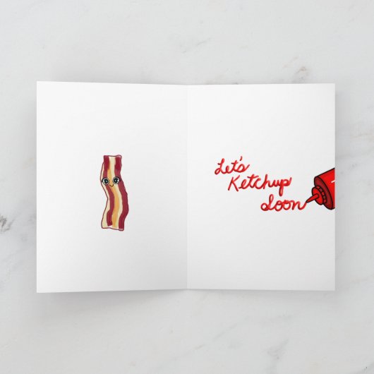 What's Shakin, Bacon Milkshake Friendship カード (内部)