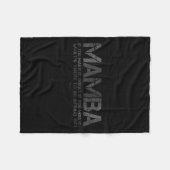 What's There To Be Afraid Of_ Basketball Court Mot フリースブランケット (正面(横))