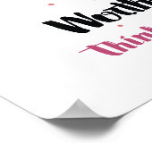 What's True Artプリント ポスター (角)