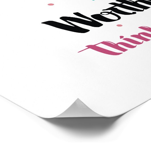 What's True Artプリント ポスター (角)