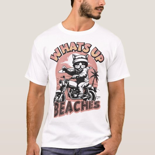 What's Upビーチ Tシャツ (正面)