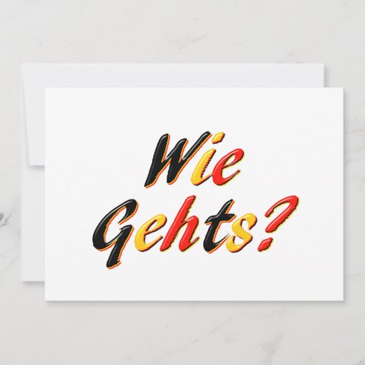 What's Up招待状 招待状 (正面)