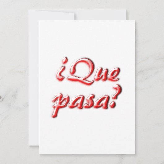 What's Up招待状 招待状 (正面)