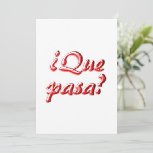 What's Up招待状 招待状 (スタンド正面)