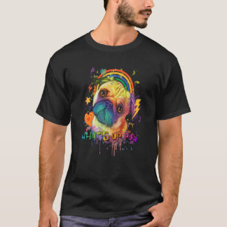 What's up パグ犬 ユーモア ペット オランダのブルドッグ 1 tシャツ