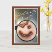 What's Up Hello for Friend Get Rosted カード (黄色い花)