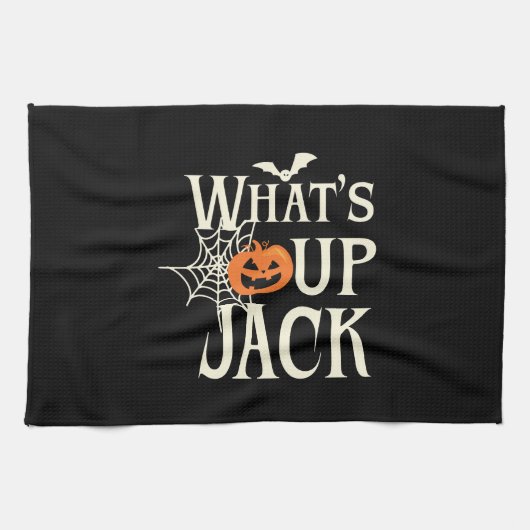 What's Up Jack Halloween キッチンタオル (横)