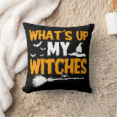 What's Up My Witches クッション (ブランケット)