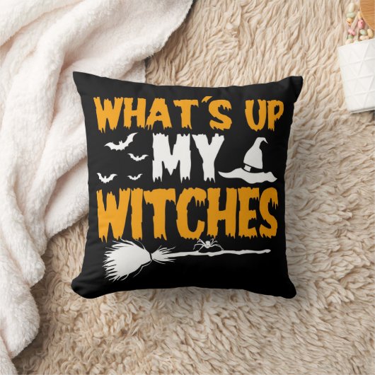 What's Up My Witches クッション (ブランケット)