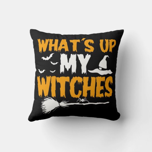 What's Up My Witches クッション (裏面)