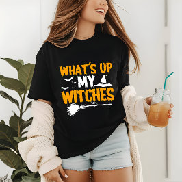 What's Up My Witches |ハロウィーン トライブレンドＴシャツ