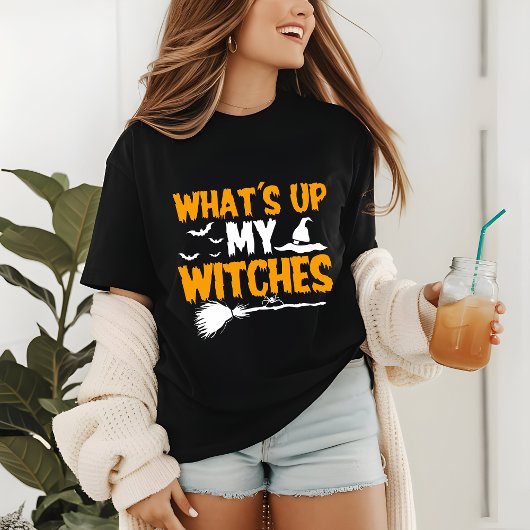 What's Up My Witches |ハロウィーン トライブレンドTシャツ