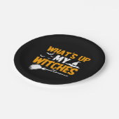 What's Up My Witches |ハロウィーン ペーパープレート (アングル)