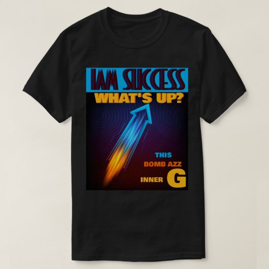 WHAT'S UP? Tシャツ (デザイン正面)