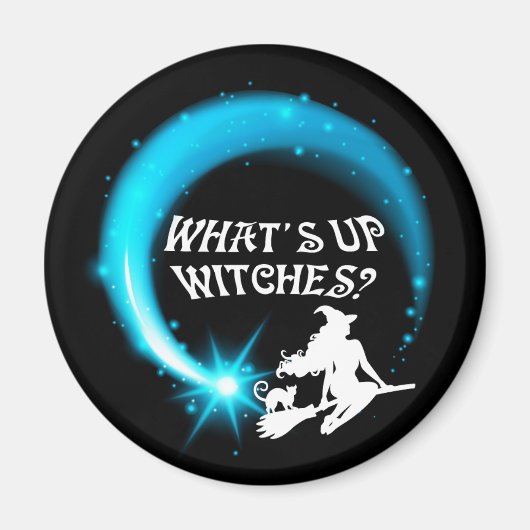 What's Up Witches Magnet マグネット (正面)