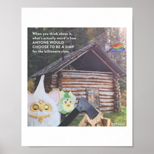 What's Weird Is How Anyone Would Simp For Billiona ポスター (正面)