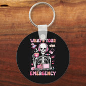 What's Your Emergency Valentines Day 911 Dispatche キーホルダー (正面)