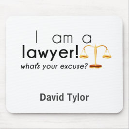 what's your excuse? マウスパッド