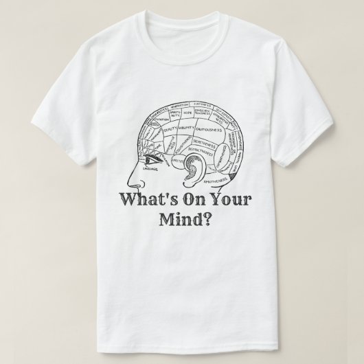 What's Your Mind Tシャツ (デザイン正面)