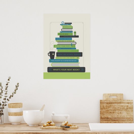 What's Your Next Book? ポスター (キッチン)