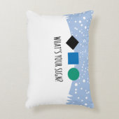 What's Your Sign アクセントクッション (正面(垂直))